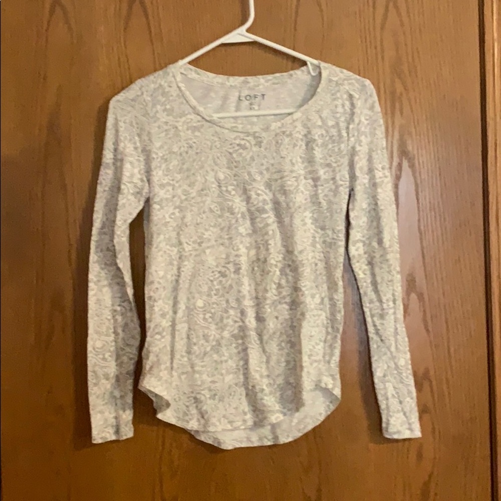 Paisley long sleeve T-shirt